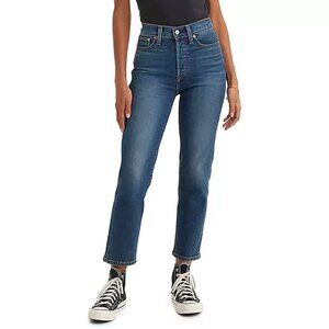 Levi’s Wedgie Straight High Rise Jeans in Medium Wash Size 27